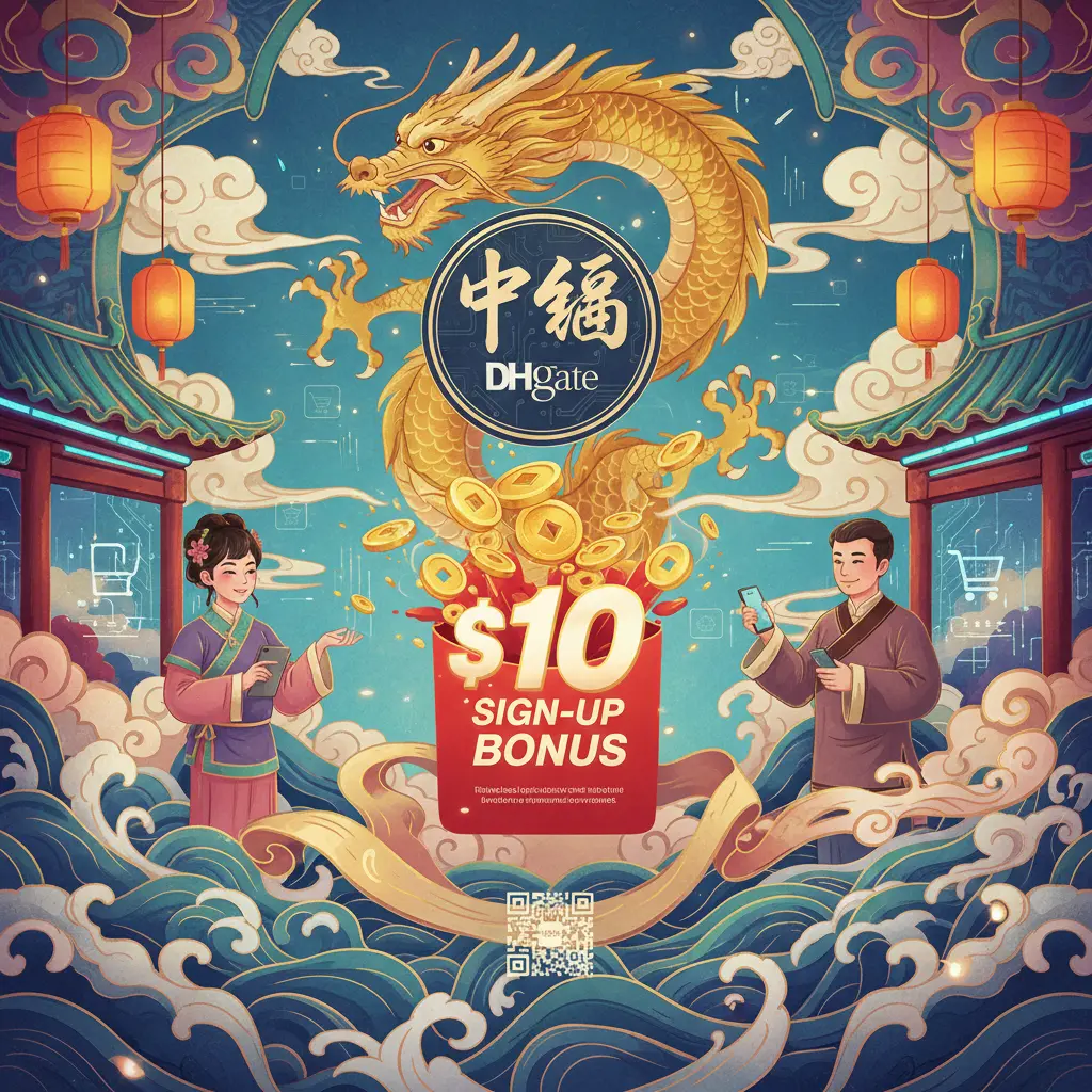 $10 sign up bonus - DHgate