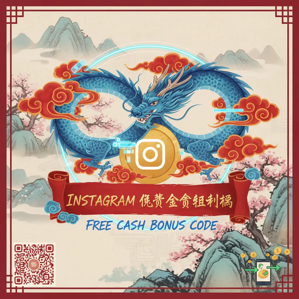 free cash bonus code - Instagram
