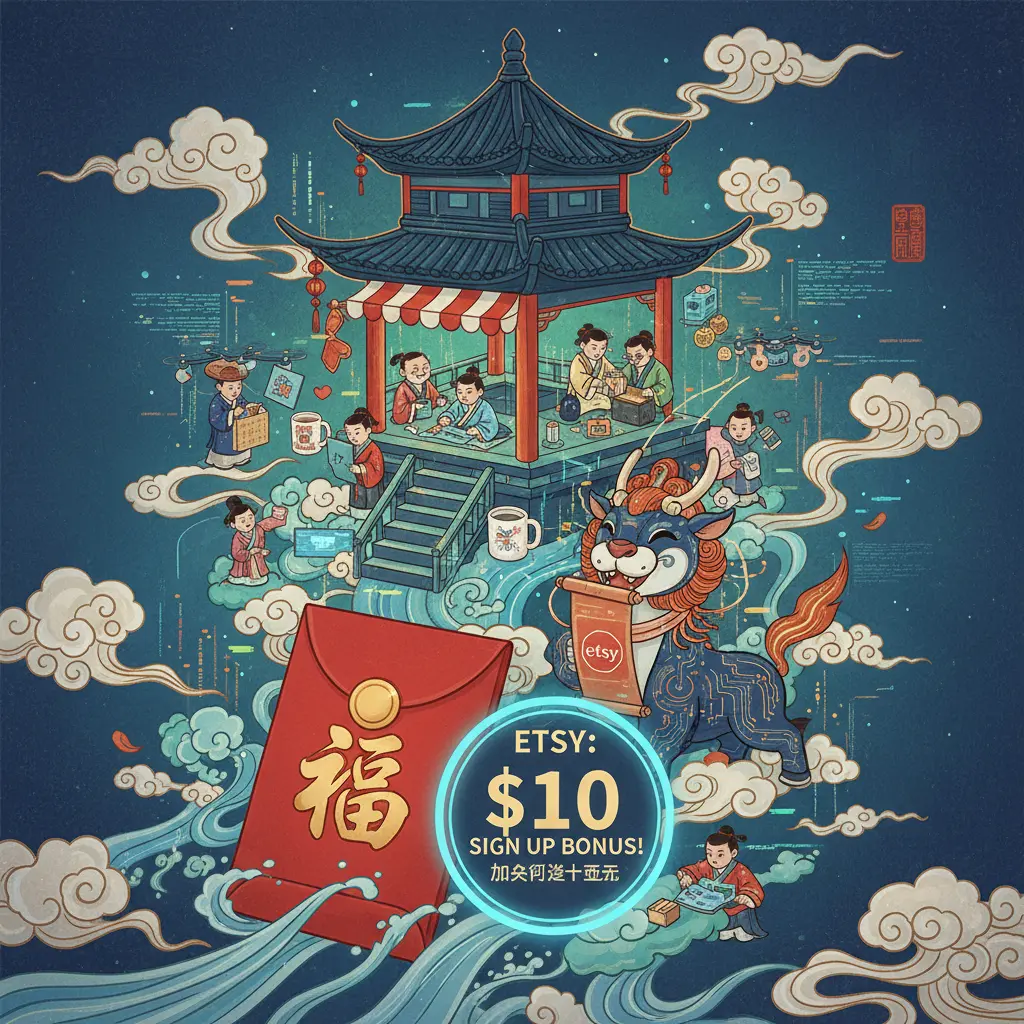 $10 sign up bonus - Etsy