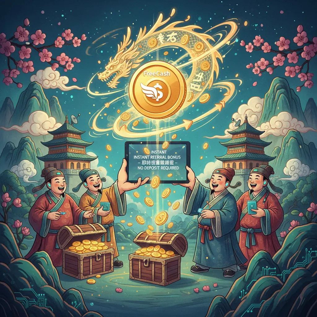 instant referral bonus no deposit - Freecash