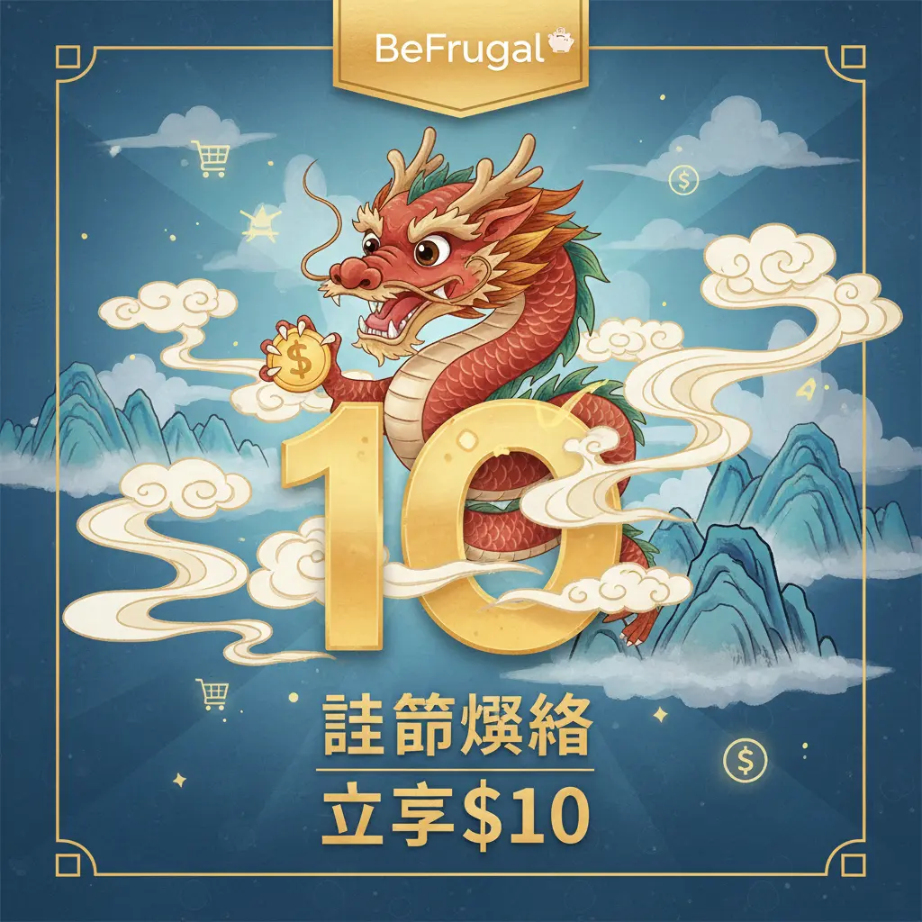 $10 sign up bonus - BeFrugal