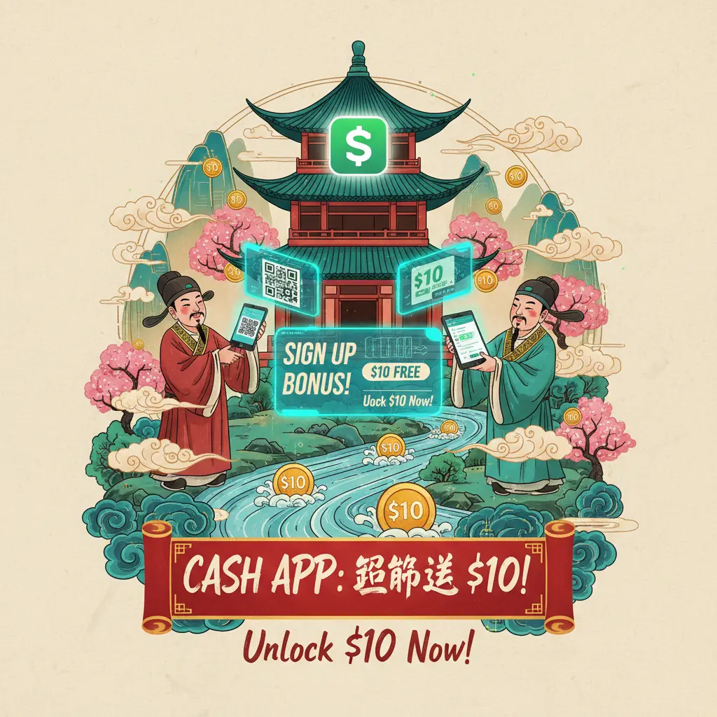 10 sign up bonus - Cash